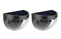 solar wandlamp bol zwart